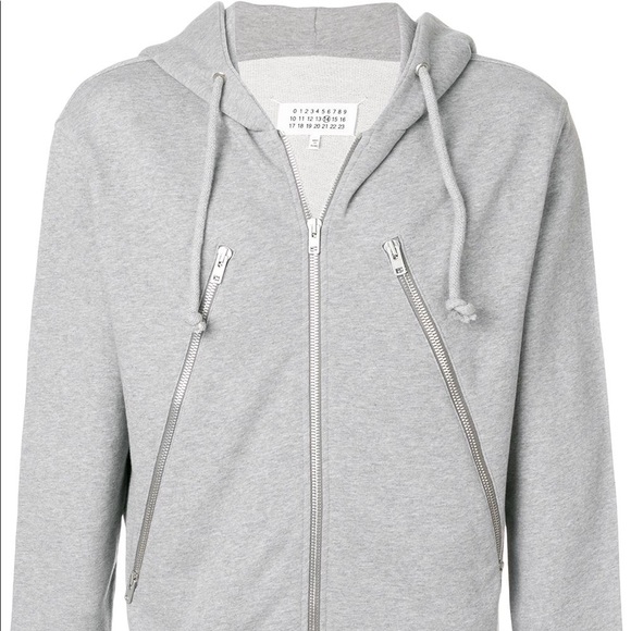 Maison Margiela Mens Five-Zip Hoodie - BRAND NEW - Picture 6 of 16